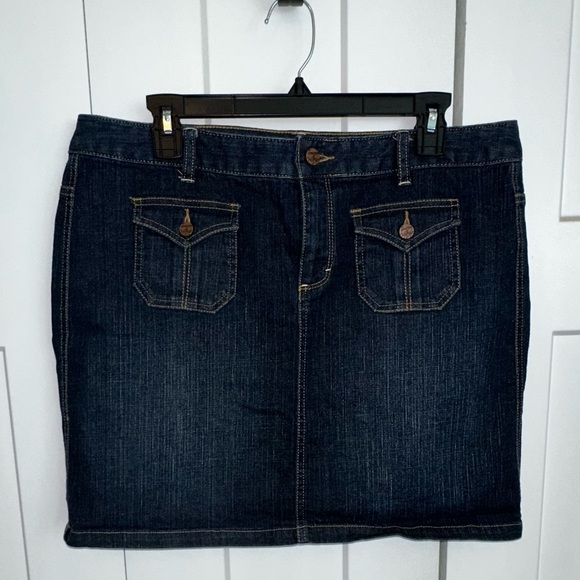 Tommy Hilfiger Dresses & Skirts - Women's Tommy Hilfiger Denim Mini Skirt - Size 12